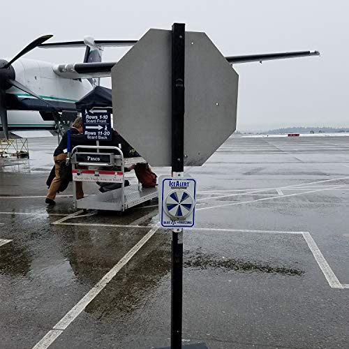 Ice Alert Sign