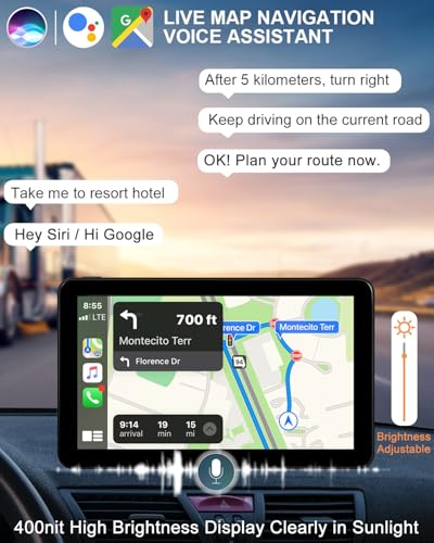 Wireless CarPlay Screen Android Auto for Car
