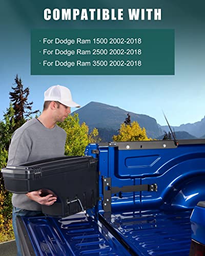 Left Driver Side Truck Bed Tool Box for Dodge Ram 1500