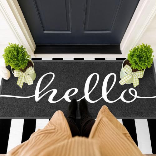 Funny Hello Mats Outside