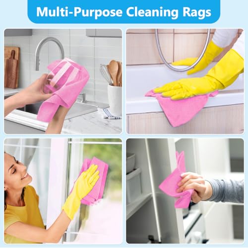 Microfiber Cleaning Cloth 100 Pack (100 Count)