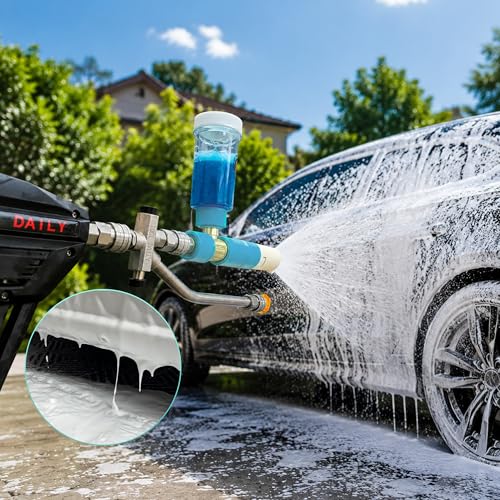 Mini Foam Cannon with Dual Connector