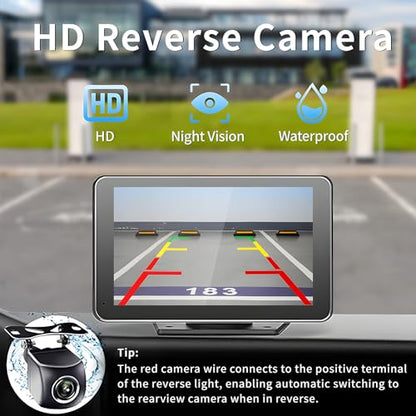 Carplay Screen for Car 7" with Wireless Apple CarPlay & Android Auto