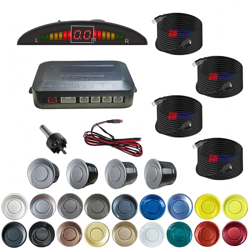 Parking Sensor Kit Backup Sensor Kit Reverse Sensor for Pickup & Extended Vehicles
