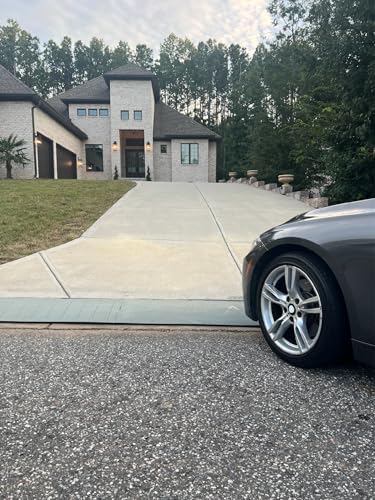 Gray Color Driveway Curb Ramps (3 Count)