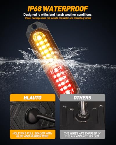 1200T Emergency Strobe Grille Lights (8 Count)