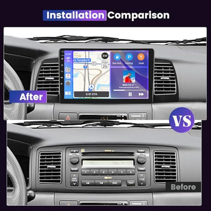 8 Core 4G+64G 5GWiFi Car Stereo Radio for Toyota Corolla EX 2007