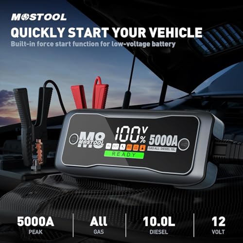 5000A Car Jump Starter