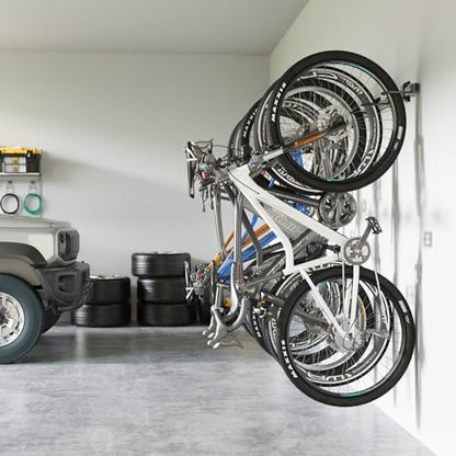 Enhanced Garage Bike Rack