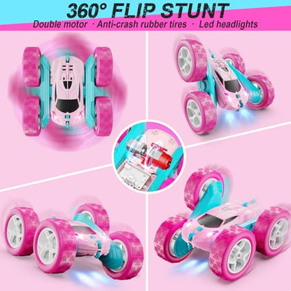 RC Cars Pink Remote Control Car for Girls