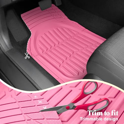 Popstar Pink Car Floor Mats