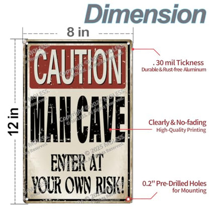 8x12″ Metal Sign