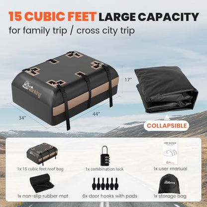 Car Rooftop Cargo Carrier Bag