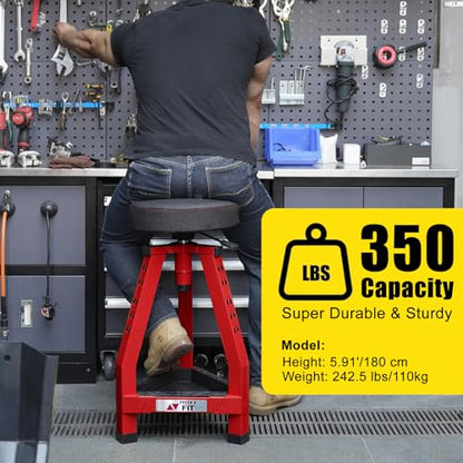 Adjustable Tall Shop Stool