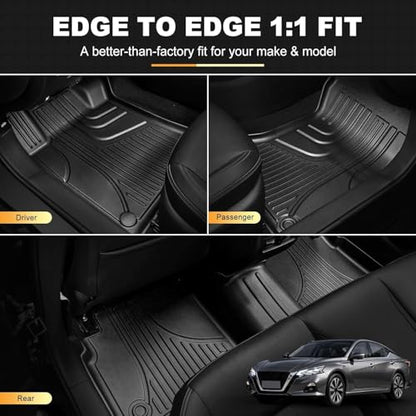Floor Mats Set Fit for Nissan Altima 2019