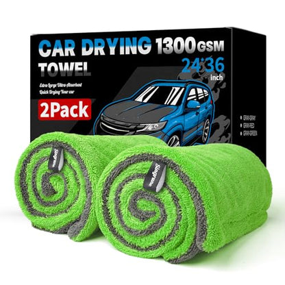 2 Pack XL Car Drying Towel (2 Count)