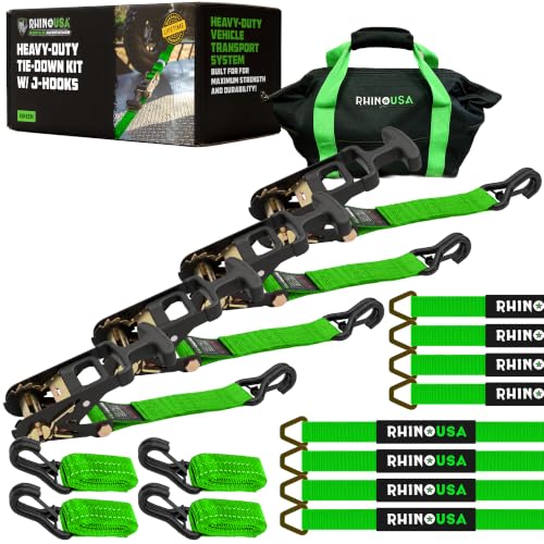 Car Hauler Tie Down Straps