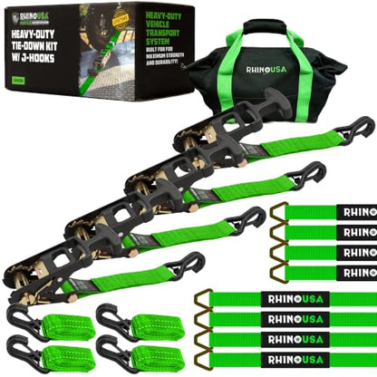 Car Hauler Tie Down Straps