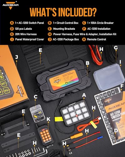 12 Gang Switch Panel Bluetooth RGB AC