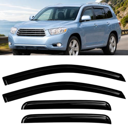 4PC Window Rain Guards fit 2008 (4 Count)