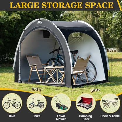 Bike Storage Shed Tent