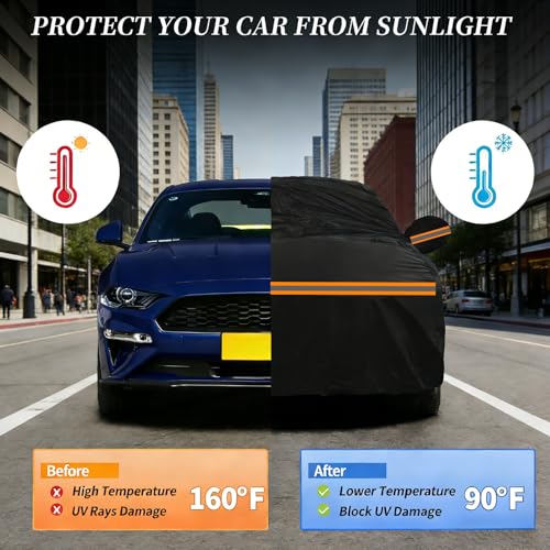 600D Heavy Duty Car Cover Custom Fit for Mazda MX
