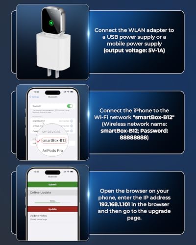 Mini CarPlay Wireless Adapter for Apple iPhone