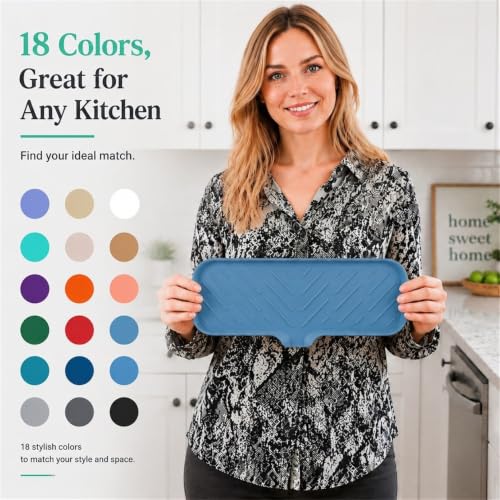 Silicone Soap Dish with Drain Spout