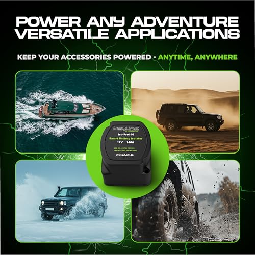 Dual Battery Isolator Kit 12V
