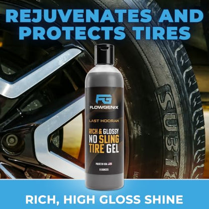 Tire Shine Gel Coating and Dressing