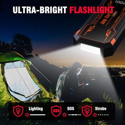 Car Jump Starter 6000A Car Battery Jump Starter Portable