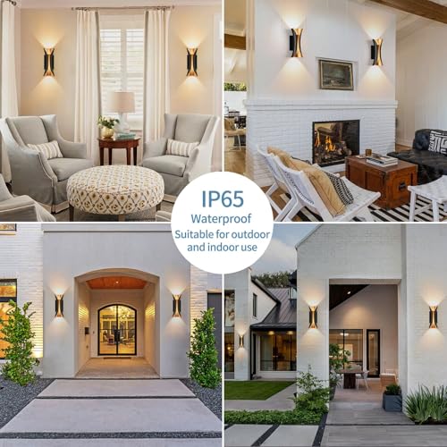 2 Pack Outdoor Wall Light (2 Count)