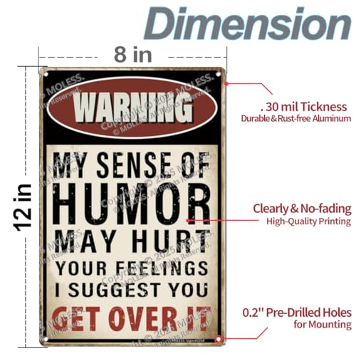 8x12″ Metal Sign