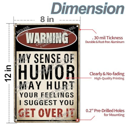 8x12″ Metal Sign