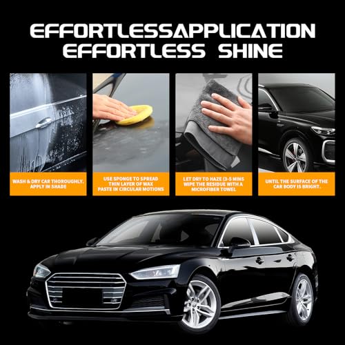 Car Wax for Dark Color Cars (6.35 Ounce)