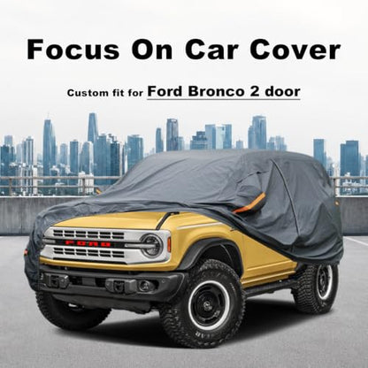 Premium Car Cover Custom Fit Ford Bronco 2 Door