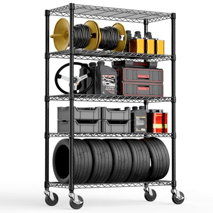 5 Shelf Storage Shelves (5 Count)