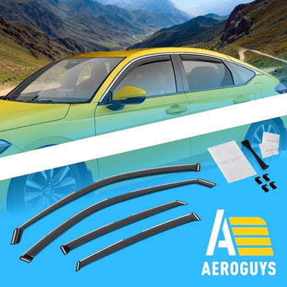 Extra Durable Window Deflectors in (4 Count)
