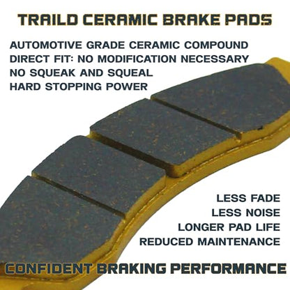 Ceramic Brake Pads for Kawasaki KRX