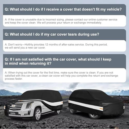 10 Layers SUV Car Cover Custom Fit for Cadillac Escalade ESV