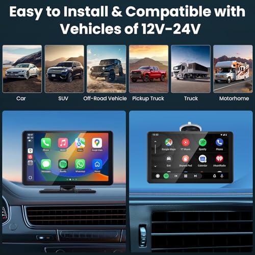 Wireless CarPlay Screen Android Auto for Car