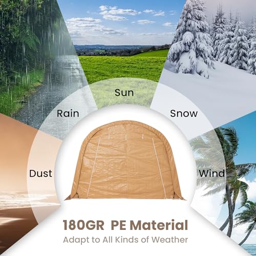 Carport 10x20 FT Heavy Duty Canopy