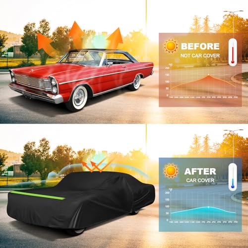 QUNSUNUS Car Cover for Ford Galaxie 500