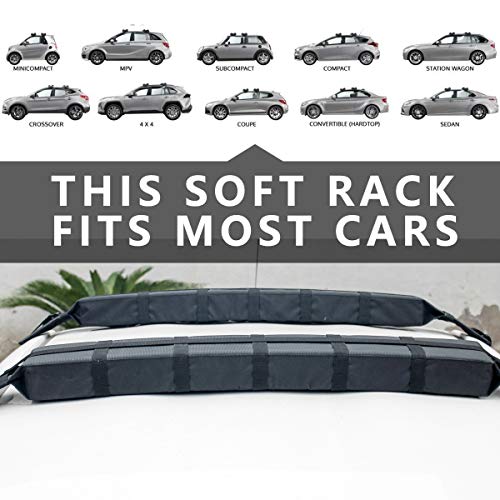 Kayak Roof Rack Soft Roof Rack Pads for Car Kayak Surfboard