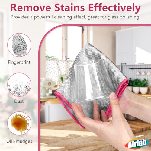 Glass Polishing Streak Free Miracle Cleaning Cloth (6 Count)