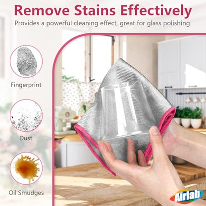 Glass Polishing Streak Free Miracle Cleaning Cloth (6 Count)