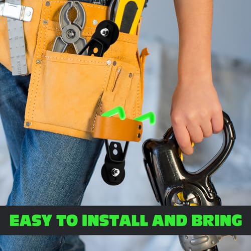 6 Pcs Large Magnetic Hooks Heavy Duty Garage Magnet Hooks Strong Storage Utility Magnetic Hangers with Anti Slip Rubber Coating for Indoor and Outdoor Hanging (6 Count)