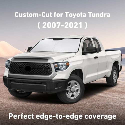 Windshield Sunshade Compatible for Toyota Tundra 2007