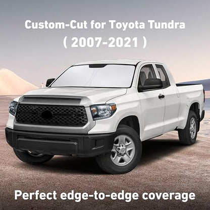 Windshield Sunshade Compatible for Toyota Tundra 2007