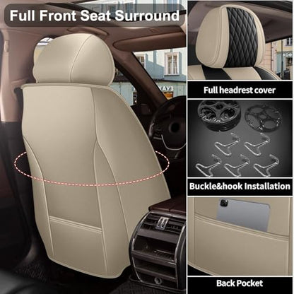 Car Seat Covers Fit for Hyundai Santa Cruz 2022